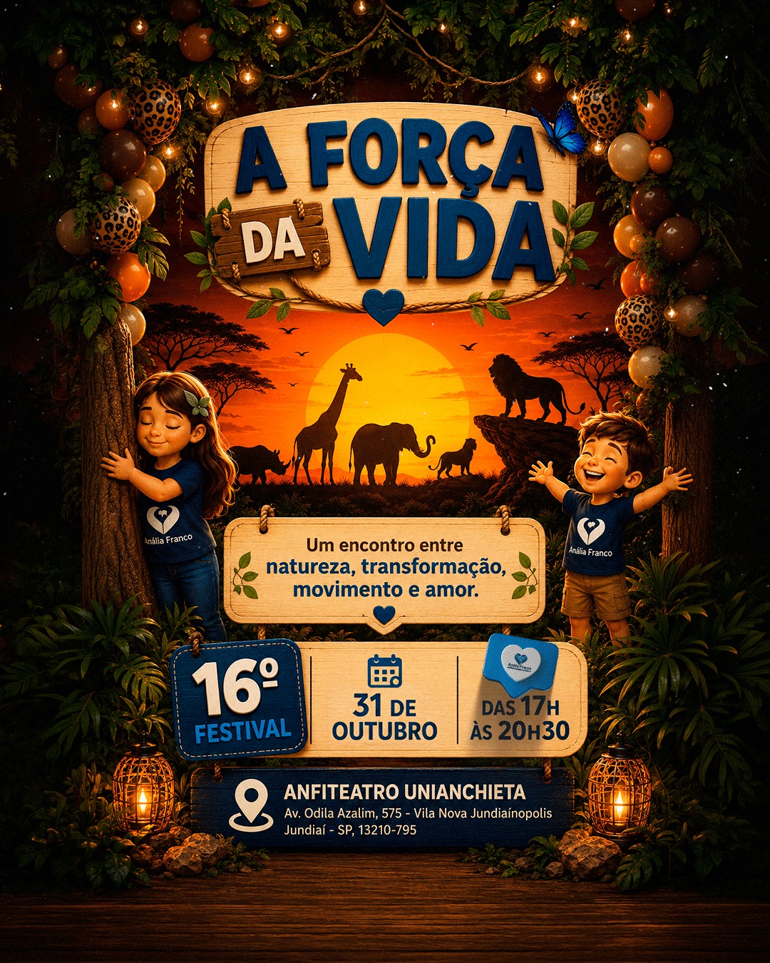 16º Festival do Lar Anália Franco: A Força da Vida