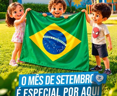 Setembro no Lar: civismo e amor à pátria com as nossas crianças